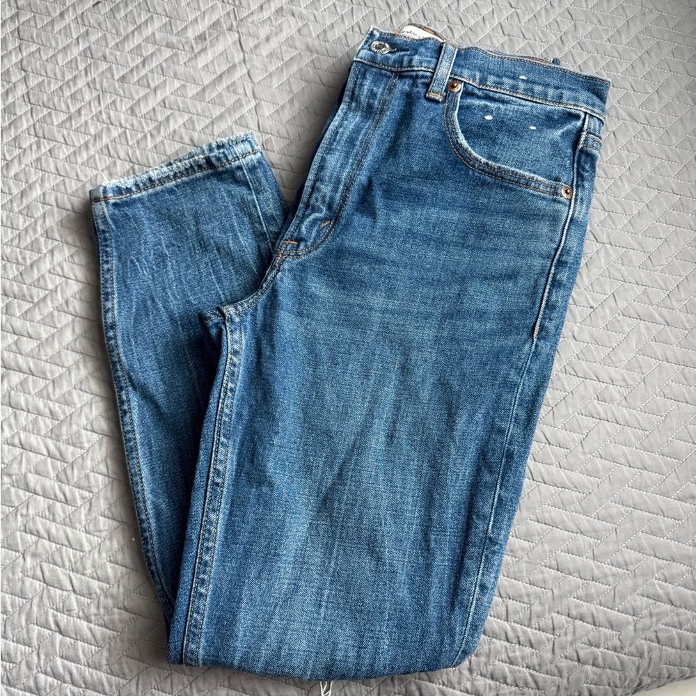 Abercrombie high rise skinny jeans
